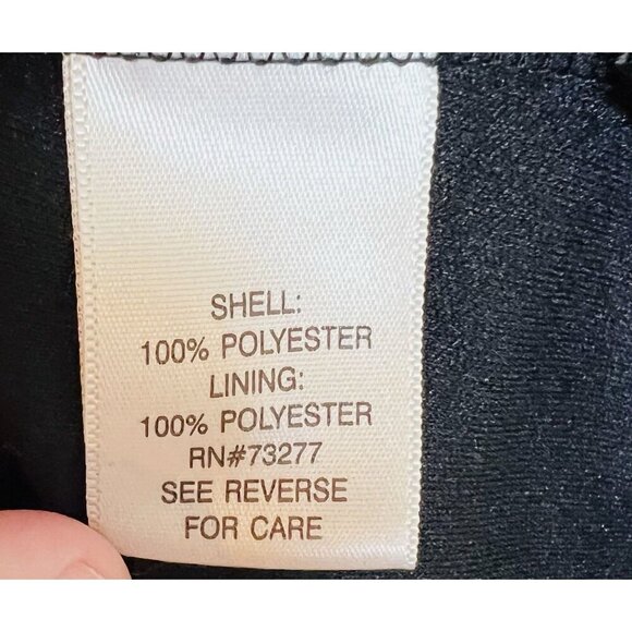 Apt 9 Purple Tropical Sleeveless Blouse Top Plus Size 1X Scoop Neck - Picture 4 of 5